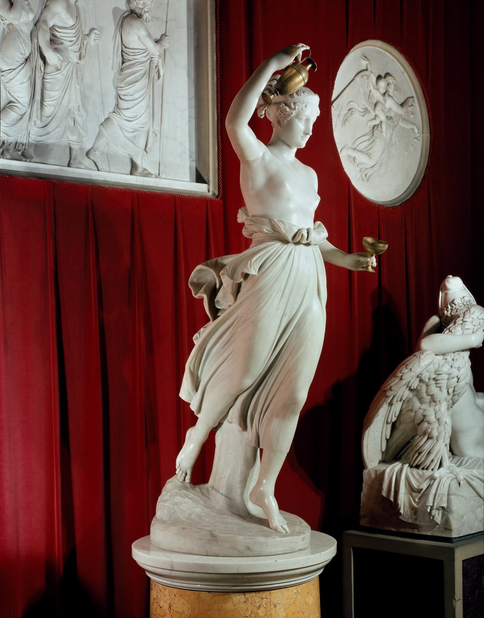Hebe (márvány) alkotó: Antonio Canova