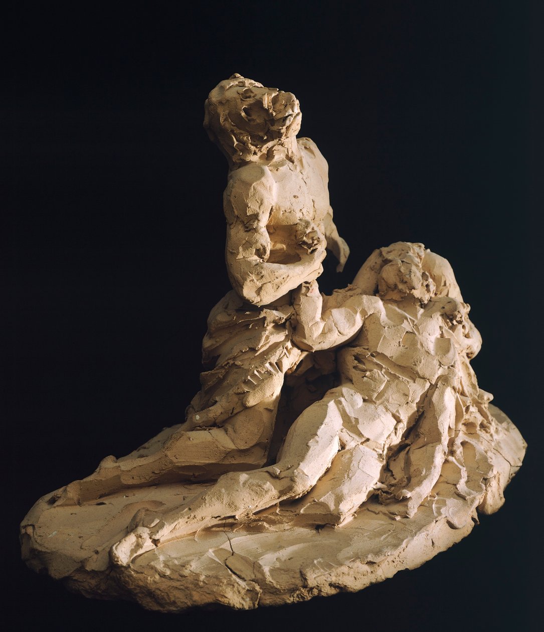 Antonio Canova (1757-1822) Krisztus siralma, agyagminta, részlet alkotó: Antonio Canova