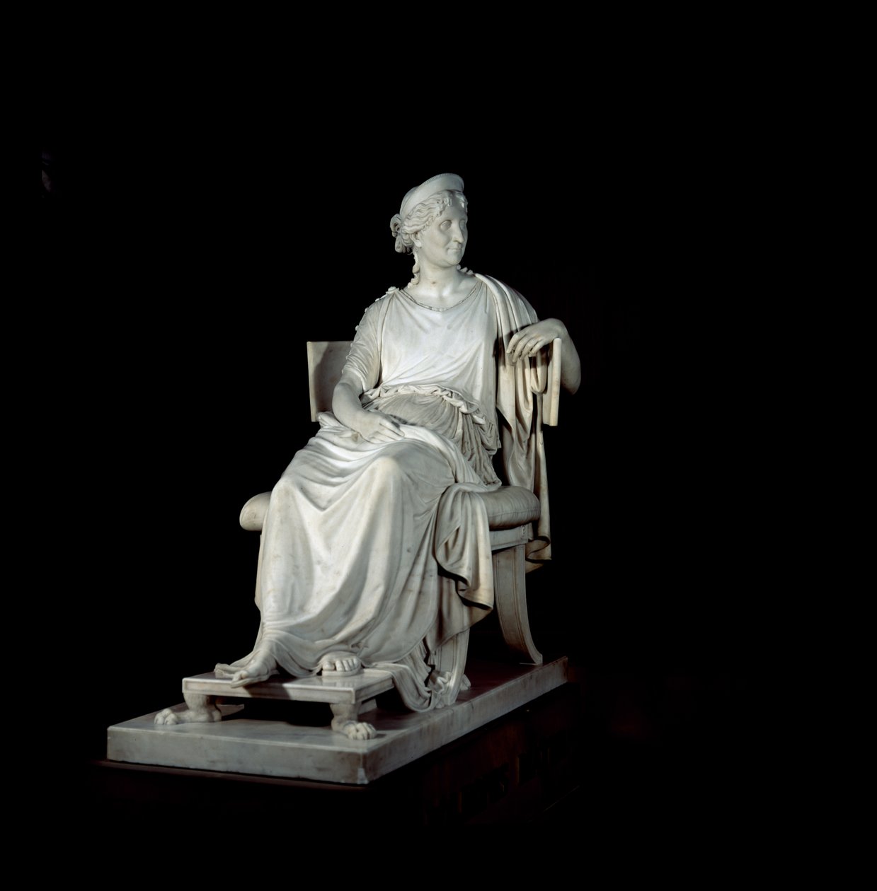Letitia Ramolino Bonaparte, 1804-2007 körül (márvány) alkotó: Antonio Canova