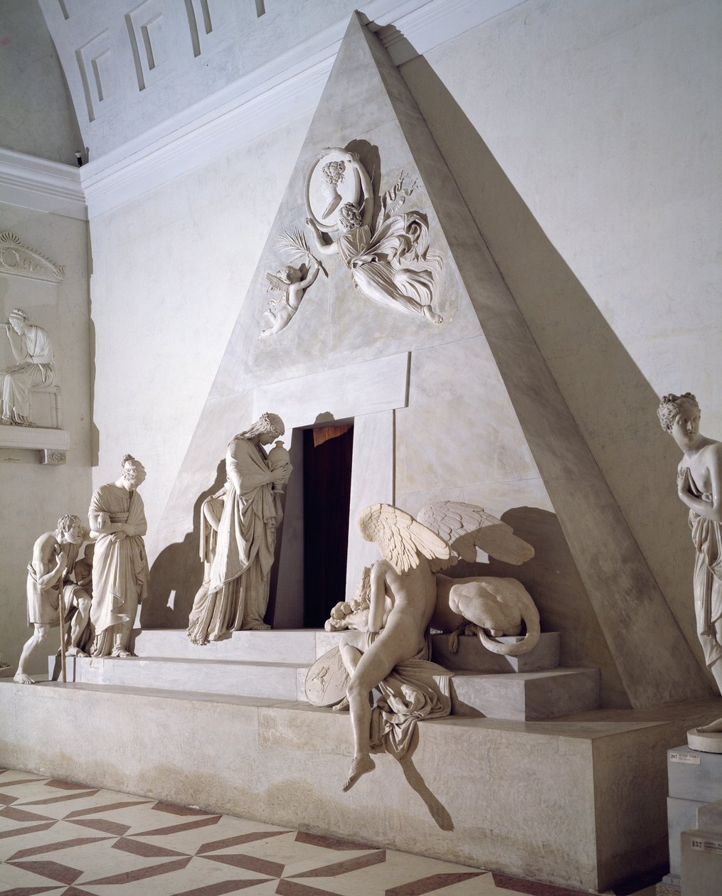 Ausztriai Maria Christina temetkezési emlékműve, Antonio Canova (1757-1822) alkotó: Antonio Canova