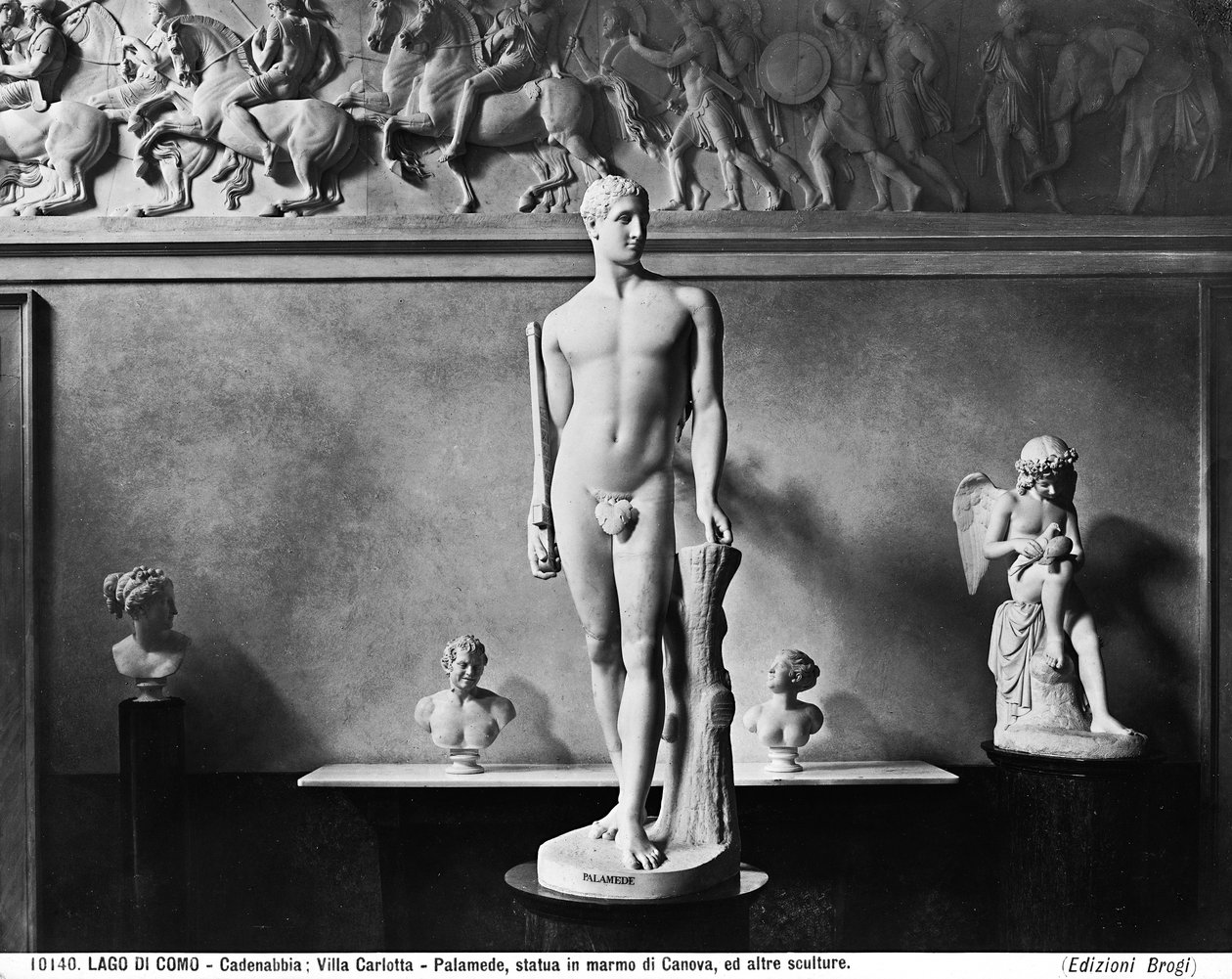 Palamede, Márványcsarnok (márvány) alkotó: Antonio Canova