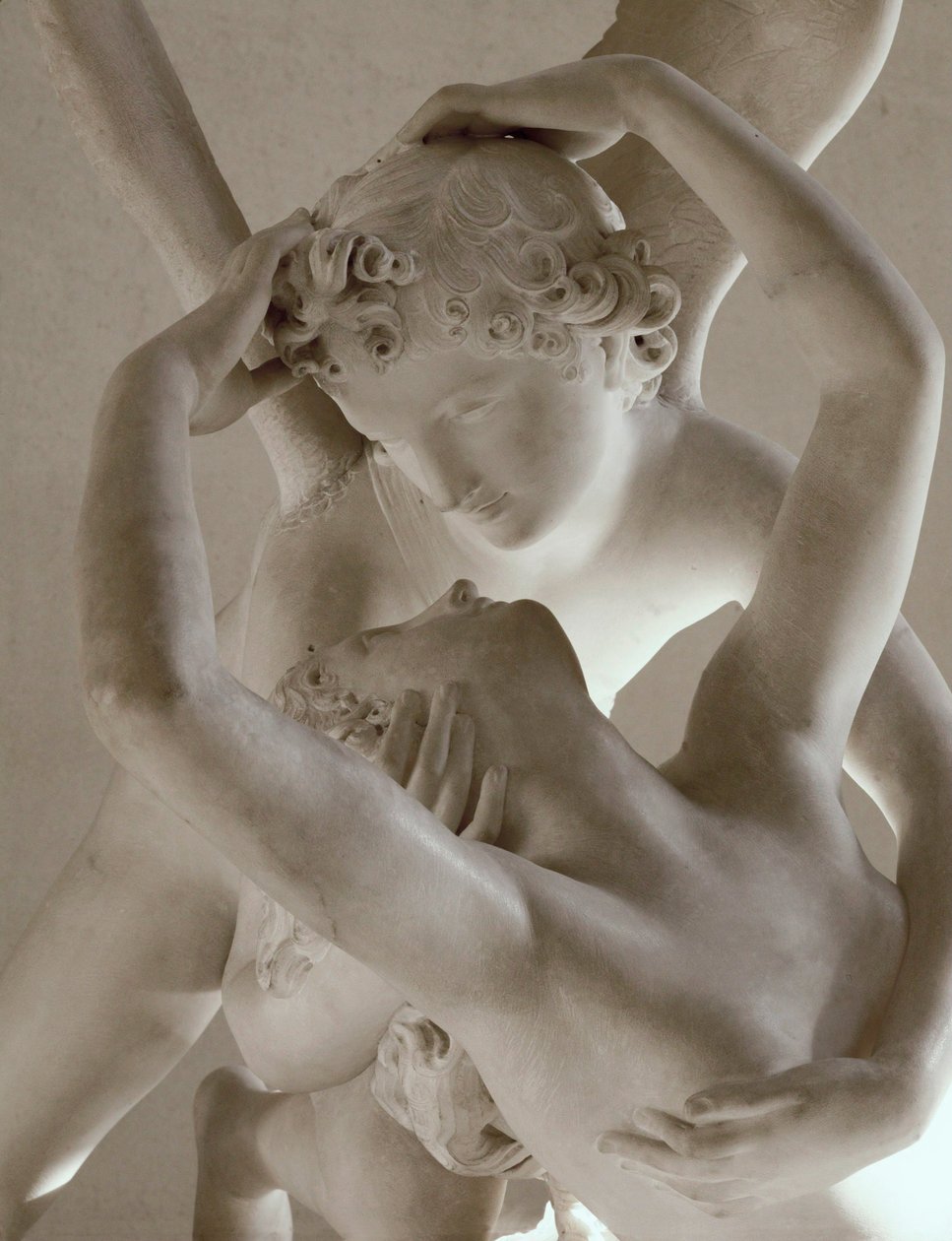 Psyche, akit Amor csókja hozott vissza az életbe ... alkotó: Antonio Canova