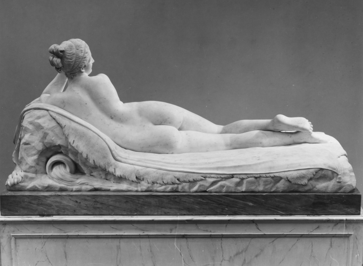 Fekvő Naiad alkotó: Antonio Canova