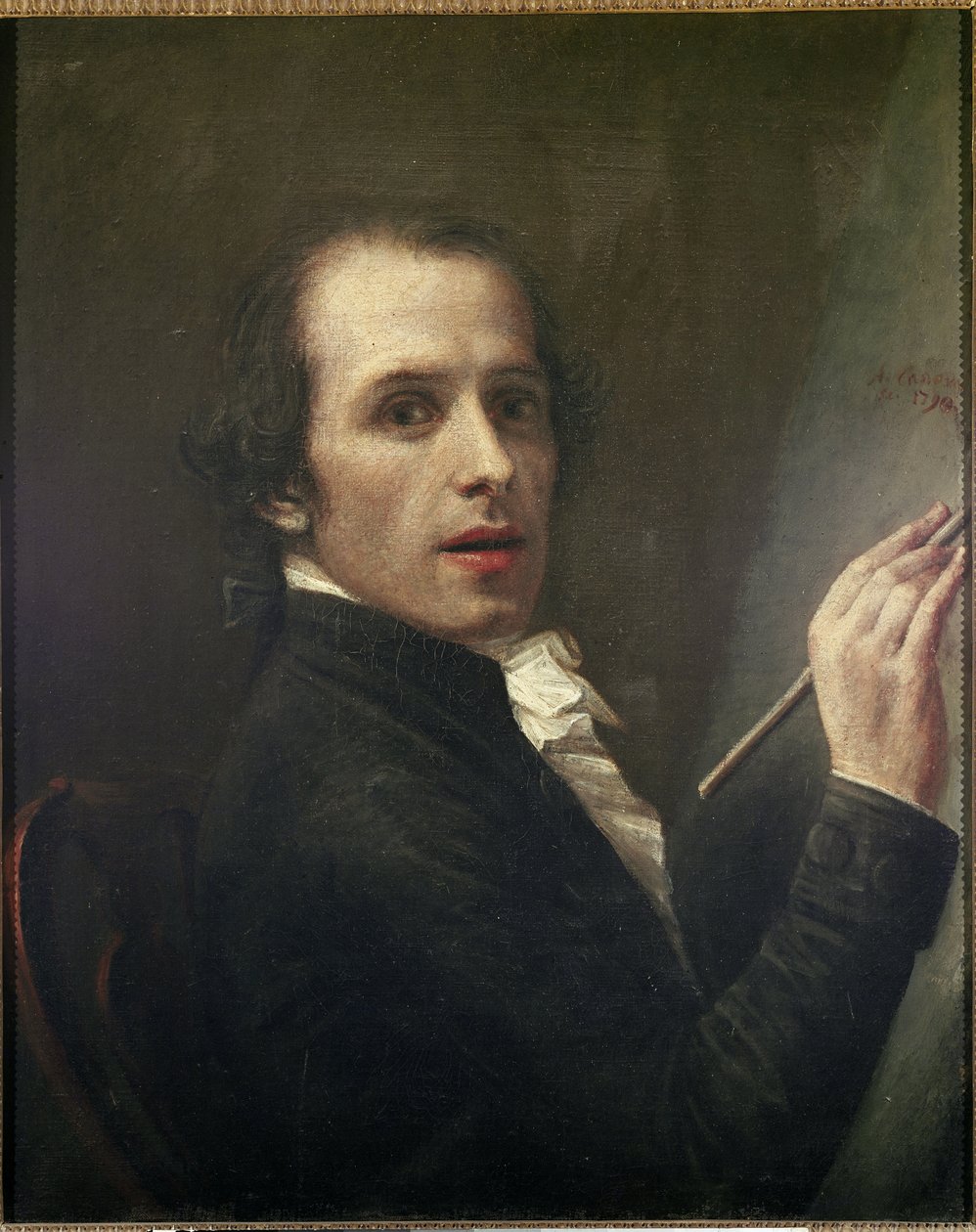 Önarckép (olaj, vászon alkotó: Antonio Canova