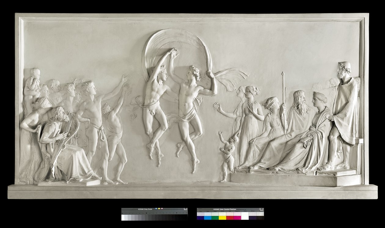 Alcynous tánc fiai, 1790-92 (gipsz) alkotó: Antonio Canova