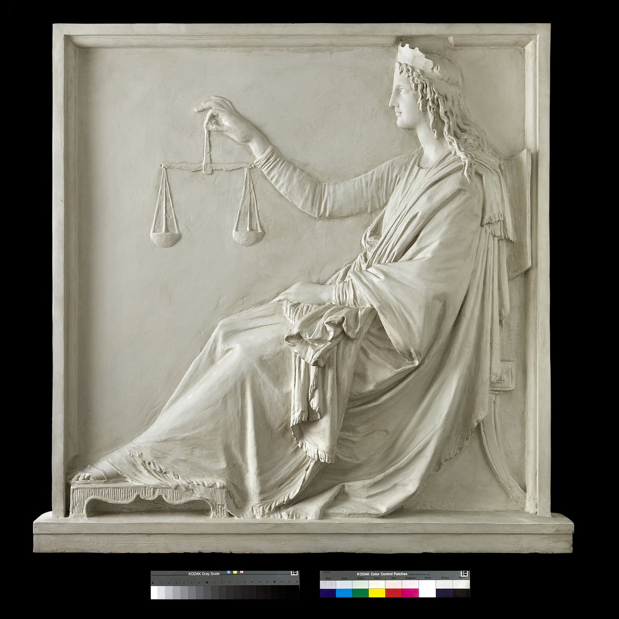 Az igazságszolgáltatás, 1793 (gipsz) alkotó: Antonio Canova