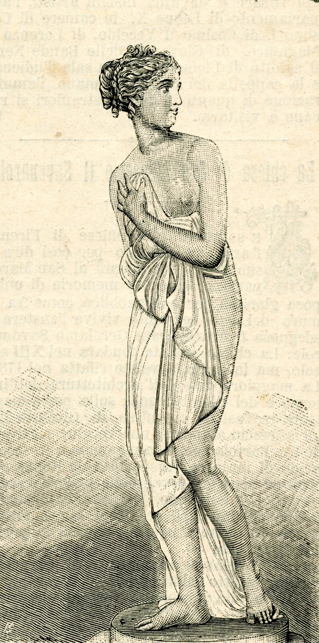 Venus Italica, Antonio Canova (1757-1822), Galleria Palatina, Firenze, Toszkána, Olaszország alkotó: Antonio Canova