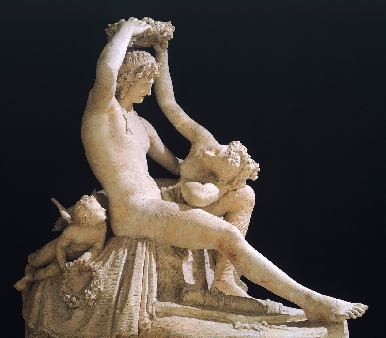 Antonio Canova (1757-1822) szerelmet koronázó Vénusz, gipszmodell alkotó: Antonio Canova