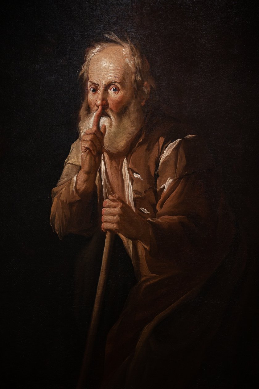 Öreg ember csendre hív alkotó: Antonio Cifrondi