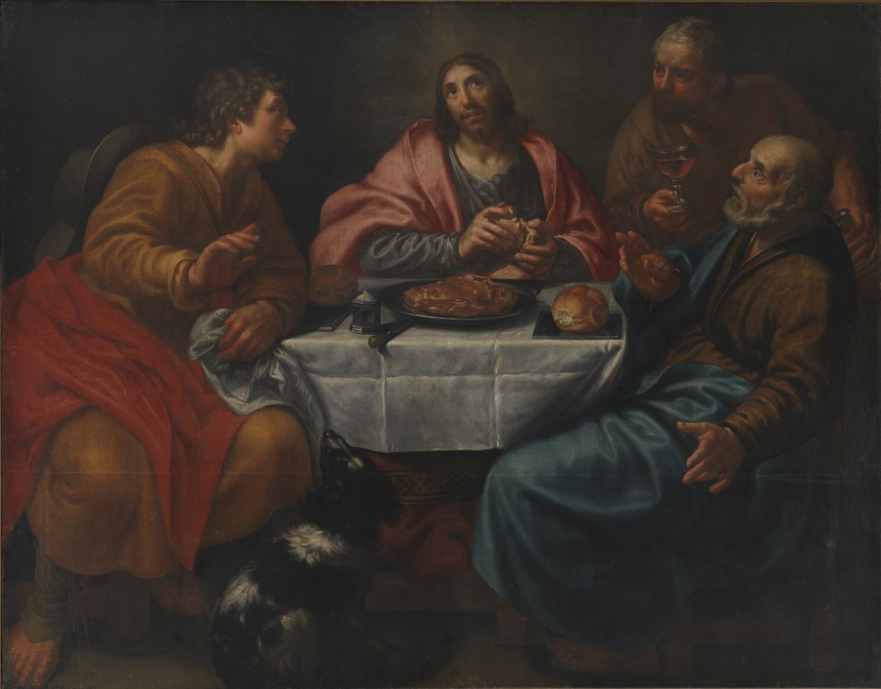 Krisztus Emmausban alkotó: Antonio Circignano