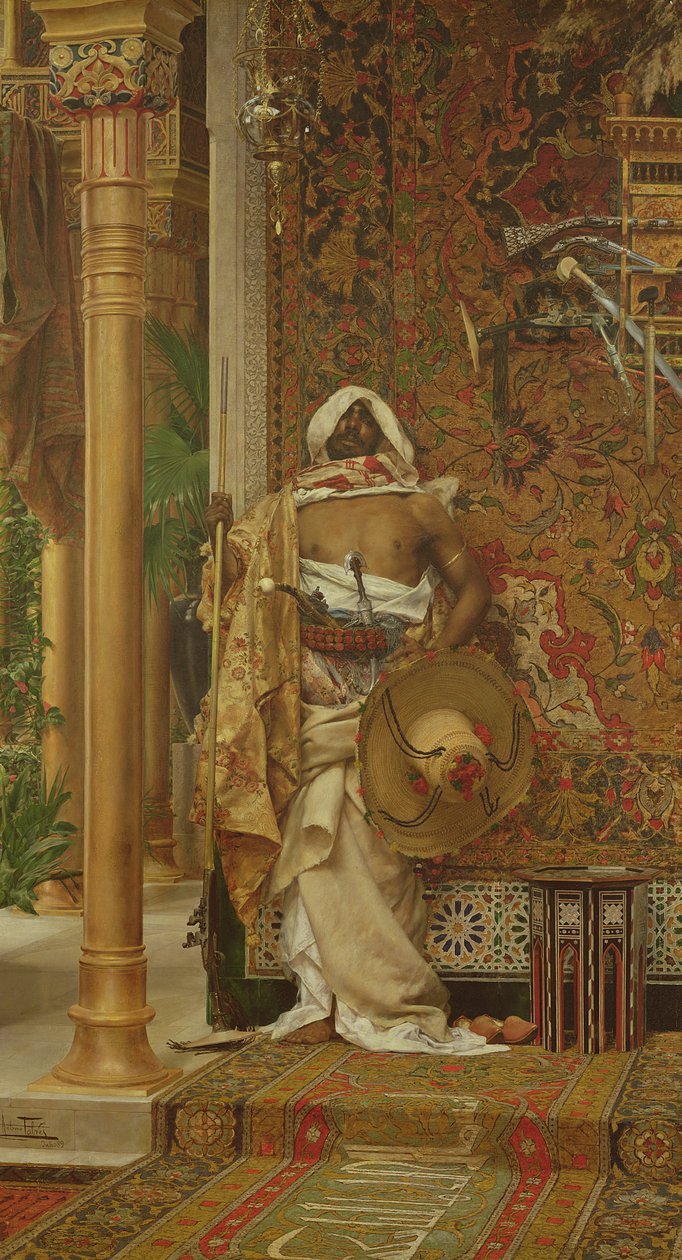 A szeráj őrsége alkotó: Antonio Maria Fabres y Costa