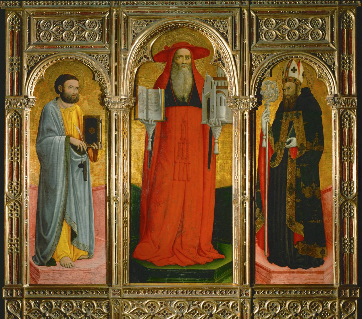 Szent Jeromos oltár a Szent Stefano templom számára alkotó: Antonio & D