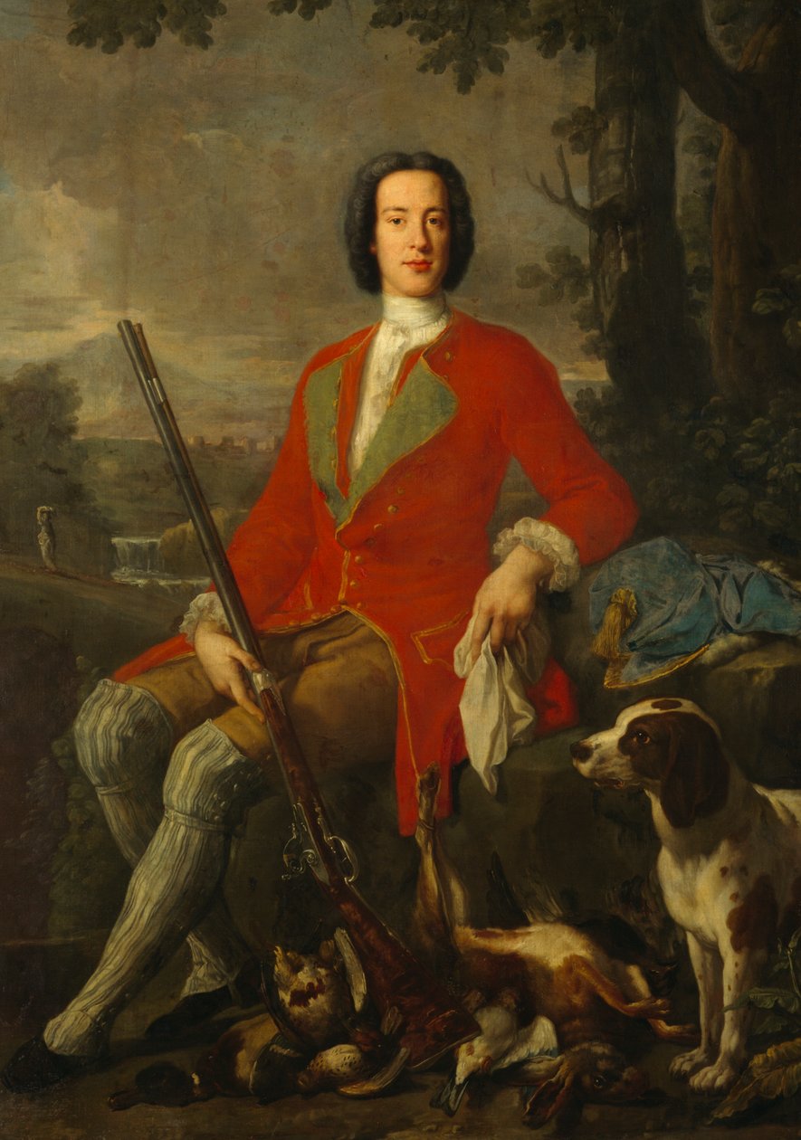 William Howard, Andover vikomt, 1735 körül (olaj, vászon) alkotó: Antonio David