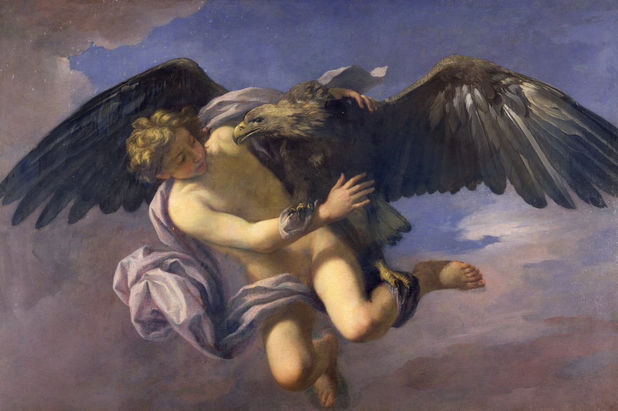 A Ganümédész elrablása, 1700 alkotó: Antonio Domenico Gabbiani