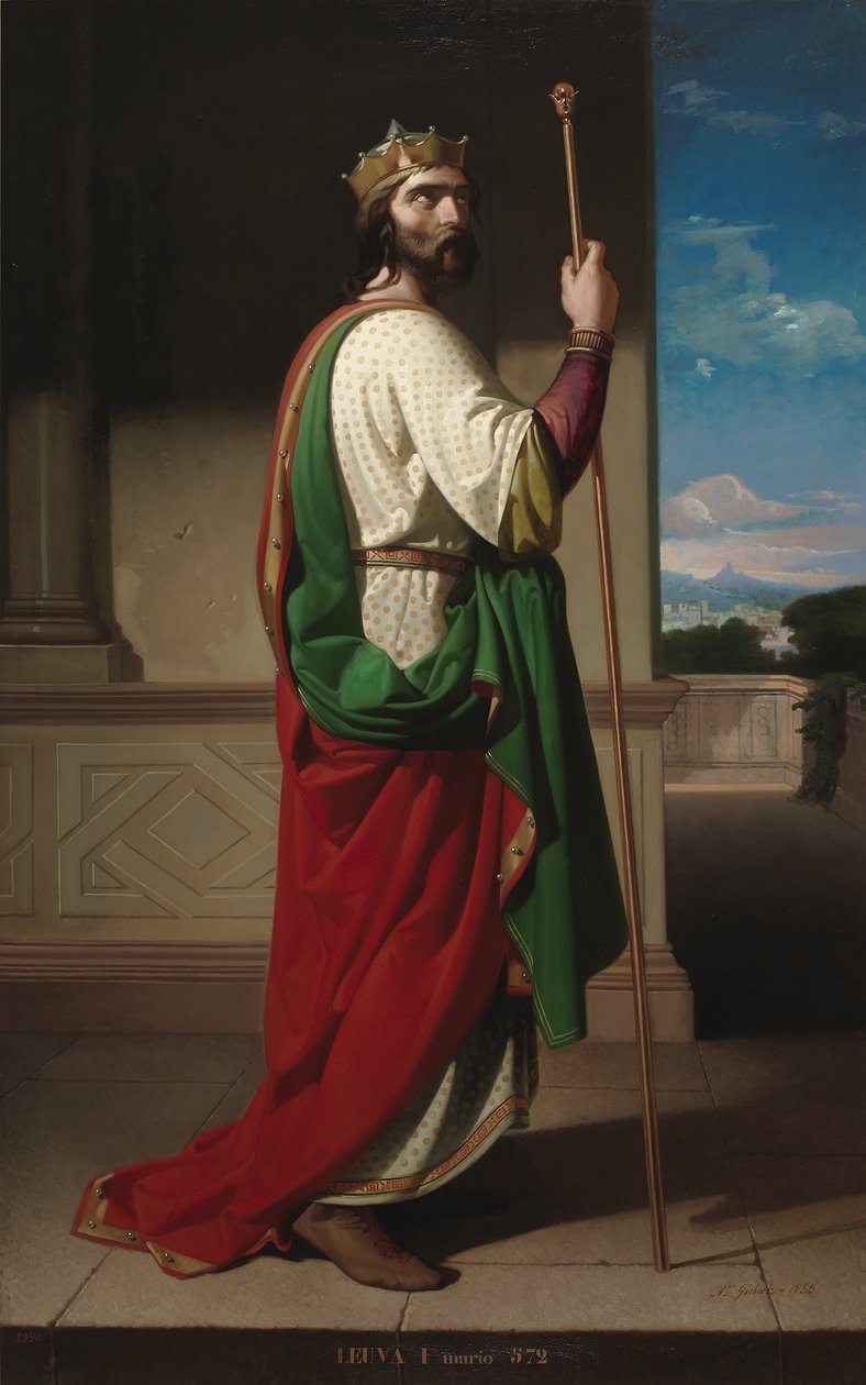 Portré du roi visigoth d