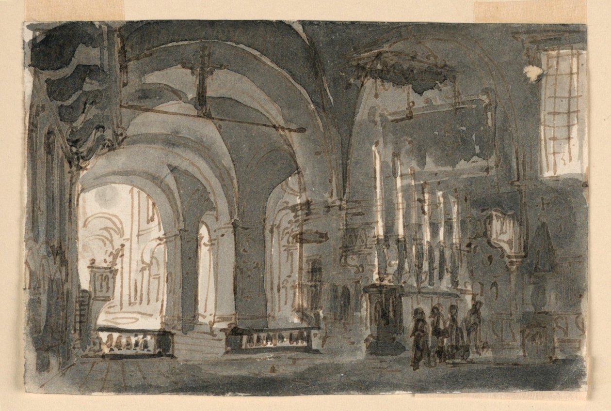 Régi katedrális Brescia-ban alkotó: Antonio Giuseppe Basoli