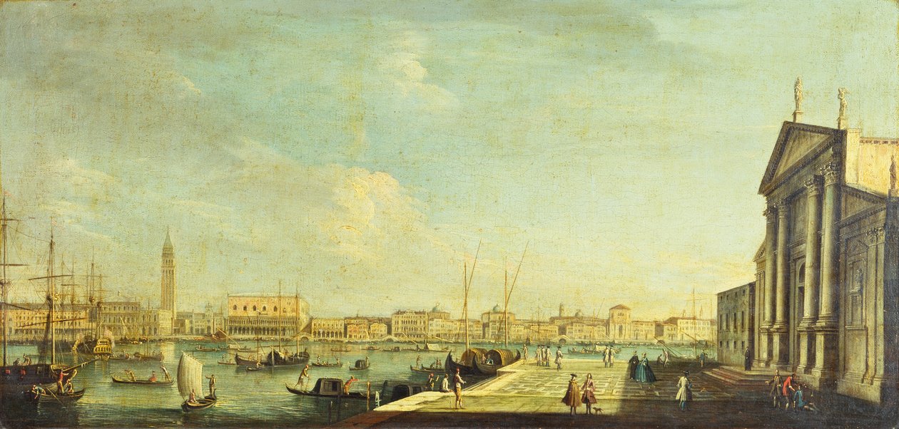 A Bacino di San Marco, Velence (olaj, vászon) alkotó: Antonio Joli