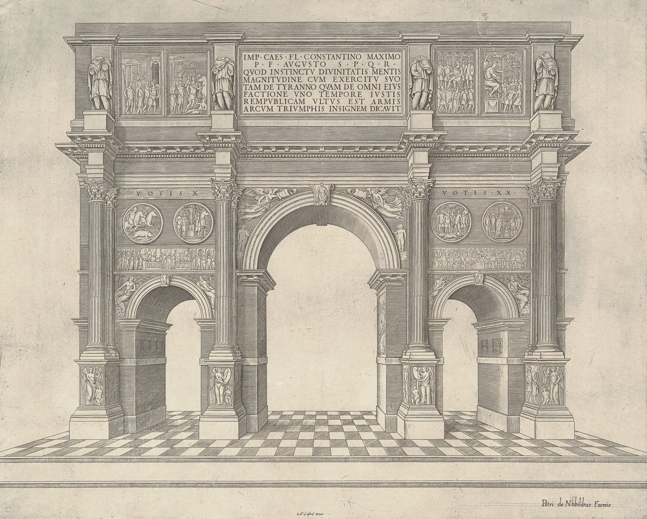 Speculum Romanae Magnificentiae alkotó: Antonio Lafreri
