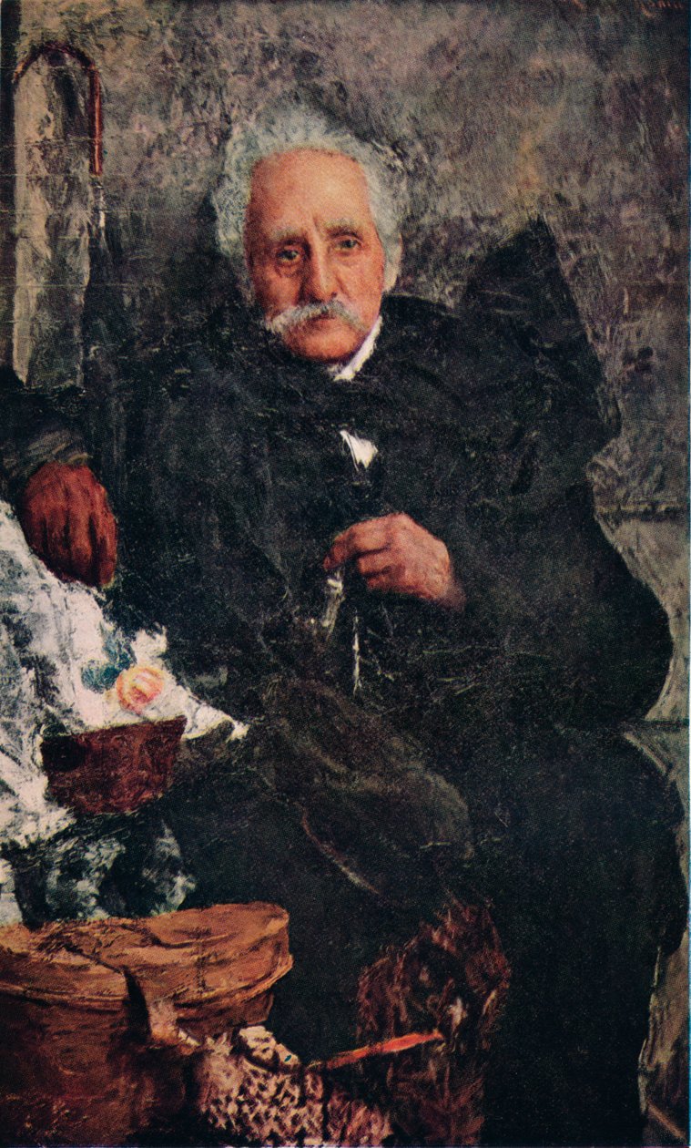 Egy utazáson, 1903 alkotó: Antonio Mancini