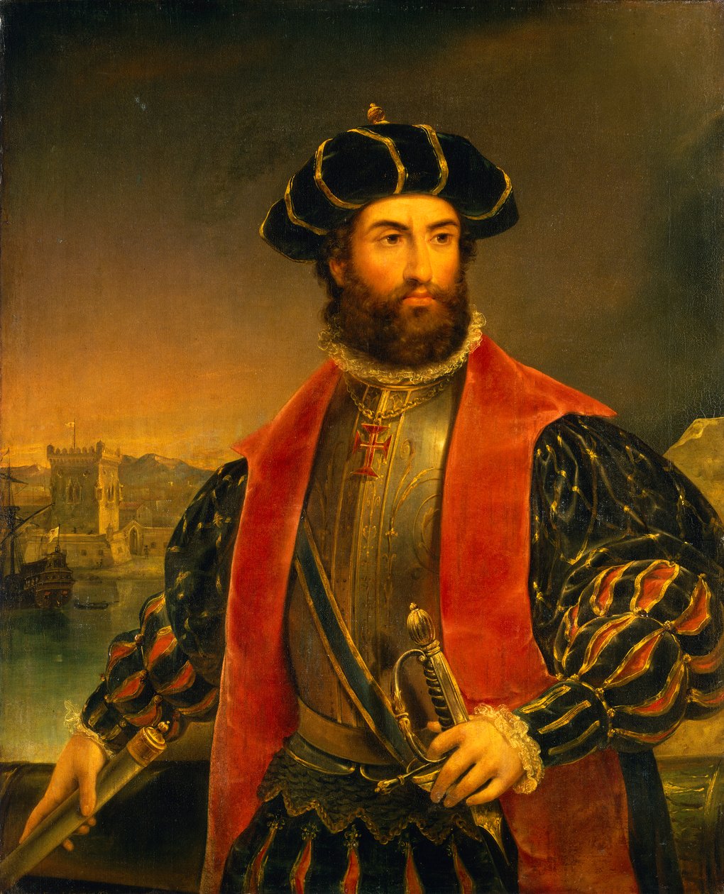 Vasco da Gama (kb. 1460-1524) alkotó: Antonio Manuel da Fonseca