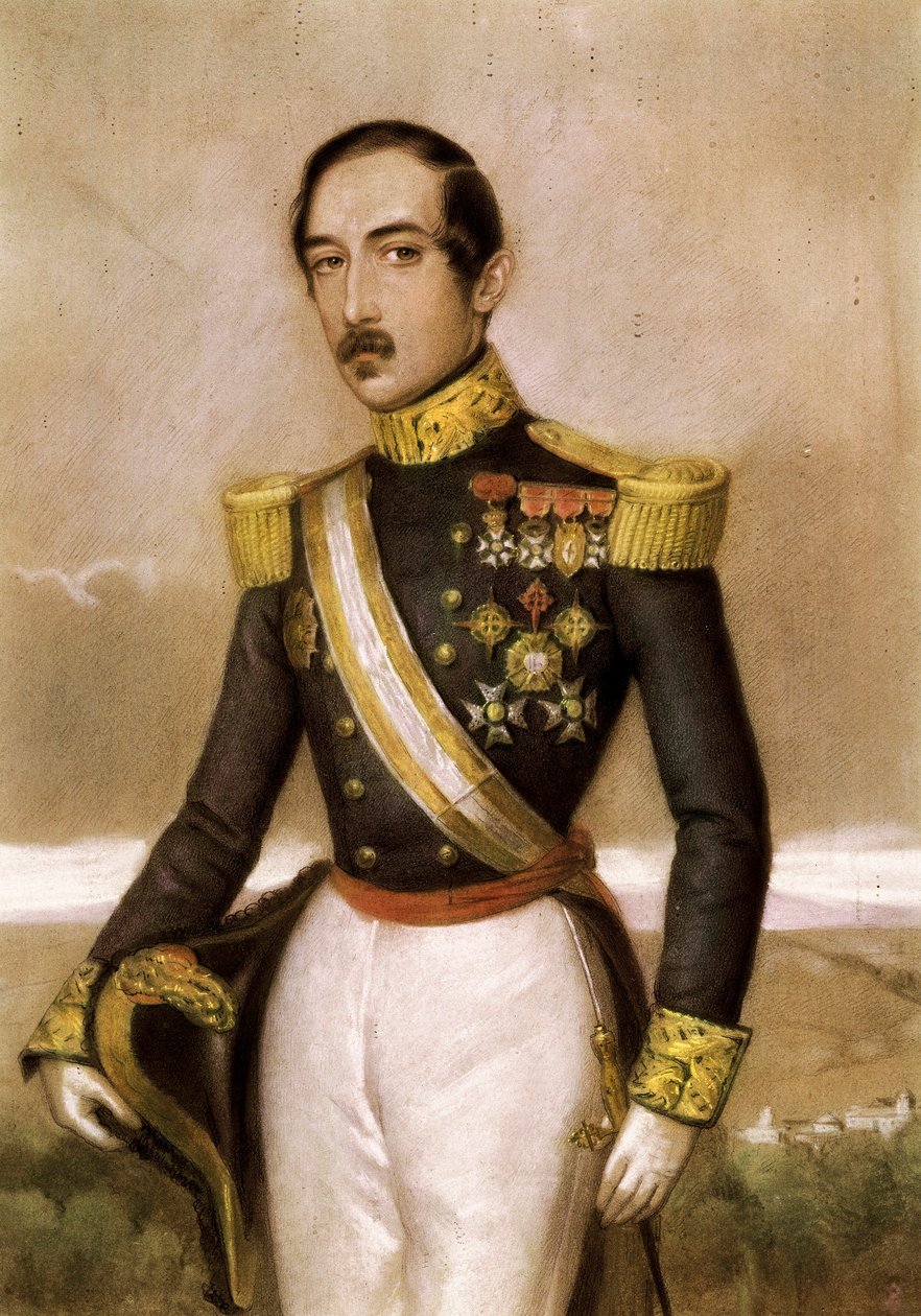 Manuel Gutierrez de la Concha e Irigoyen (1806-1874) katona portréja alkotó: Antonio María Esquivel y Suárez de Urbina