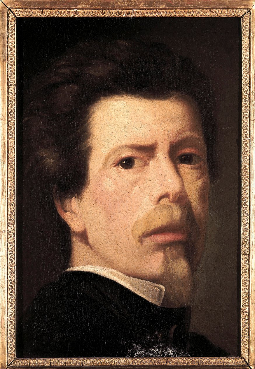 Önarckép. Antonio Maria Esquivel y Suarez de Urbina (1806-1857) festménye. olajfestmény alkotó: Antonio María Esquivel y Suárez de Urbina