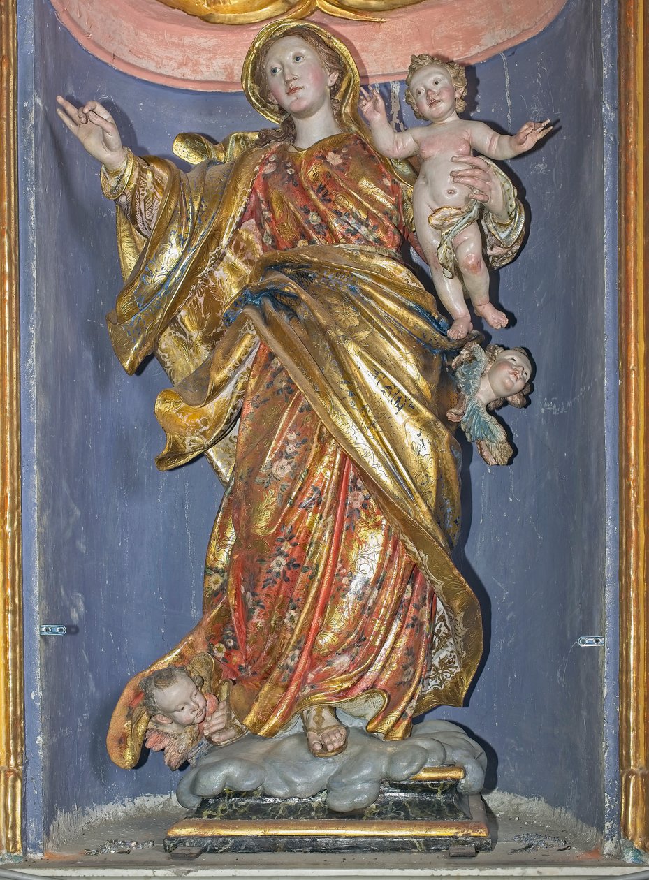 Rózsafüzér Madonna alkotó: Antonio Maria Maragliano