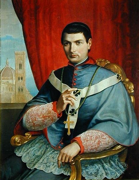 Monsignor Giovacchino Lamberti, Firenze érseke portréja alkotó: Antonio Marini