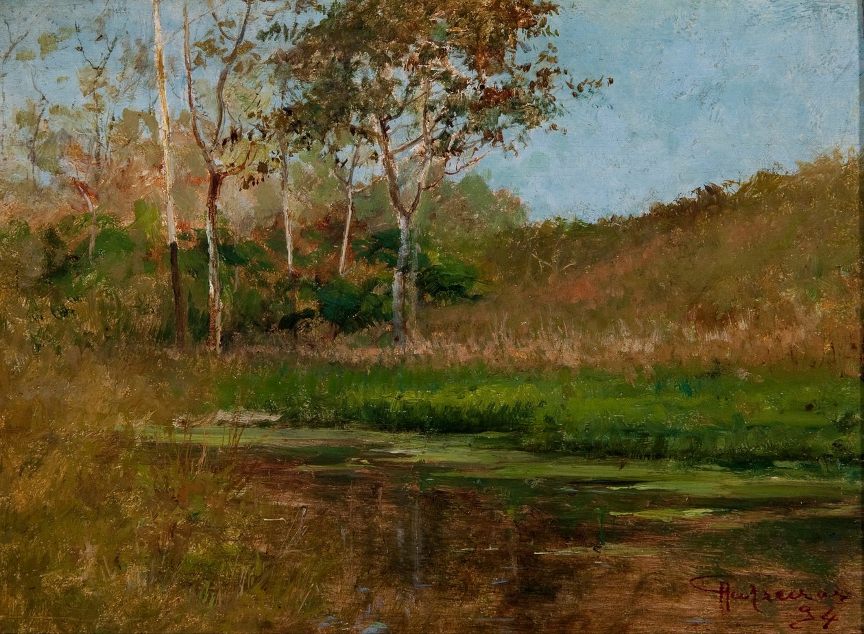 Állóvíz alkotó: Antonio Parreiras