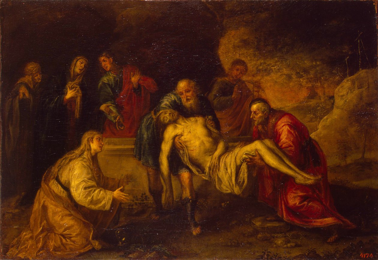 Krisztus síremléke, 1640 és 1650 között alkotó: Antonio Pereda y Salgado de