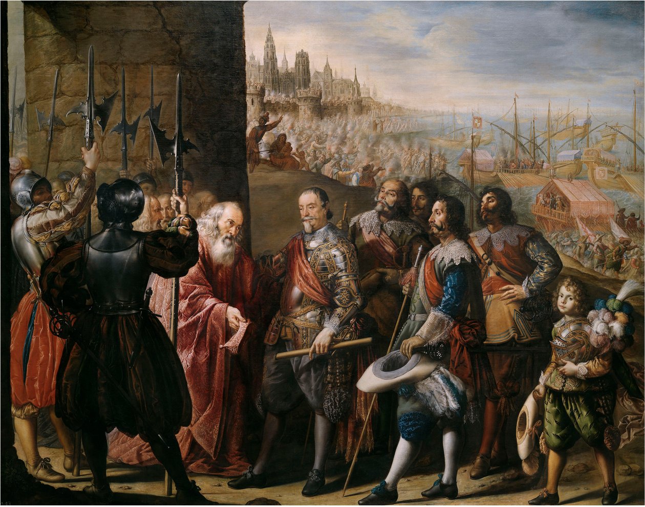 Genova domborműve, Santa Cruz 2. márkija, 1634-1635. alkotó: Antonio Pereda y Salgado de