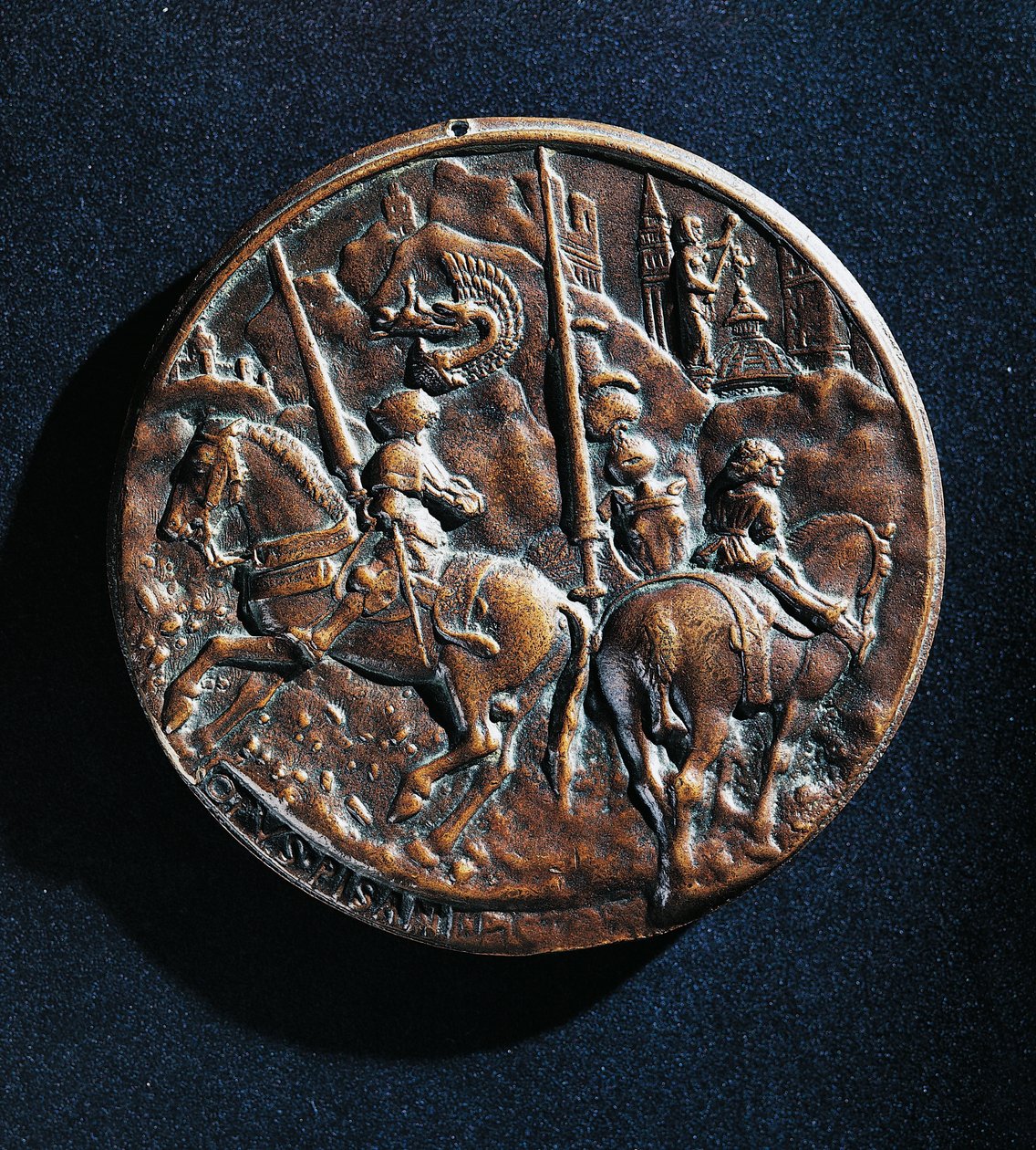 Filippo Maria Visconti (1392-1447) érme alkotó: Antonio Pisanello