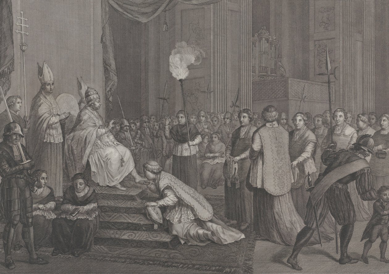 Pius pápa megkoronázása, 1801. alkotó: Antonio Poggioli