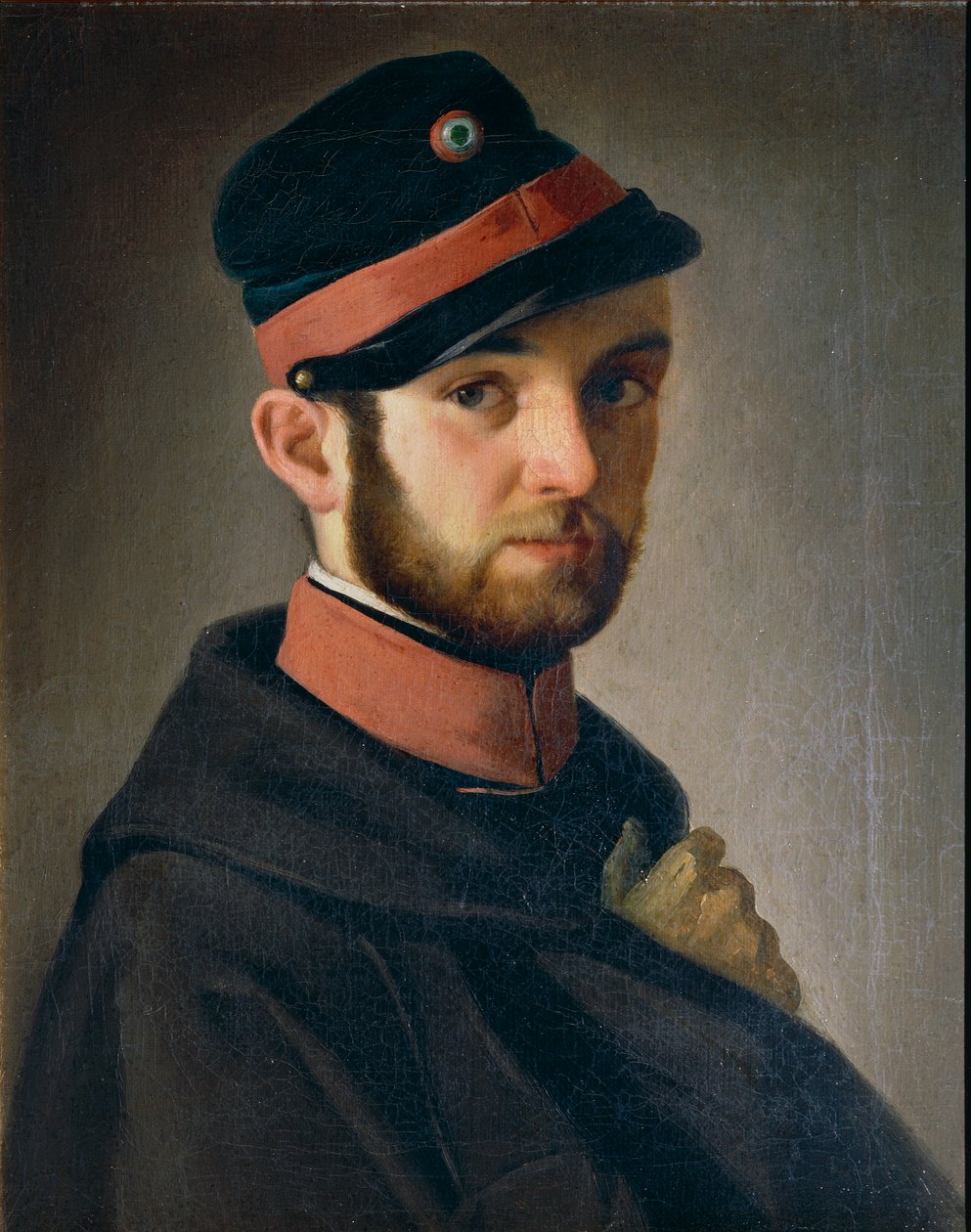 Toszkán önkéntes portréja, by Antonio Puccinelli alkotó: Antonio Puccinelli