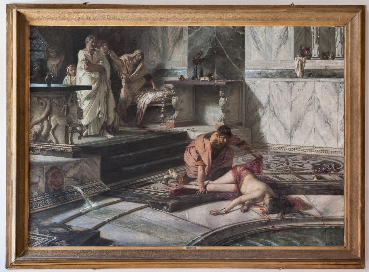 Nero és Agrippina alkotó: Antonio Rizzi