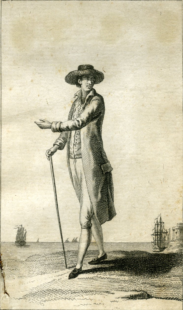 "Cartagena de Indias criollói". alkotó: Antonio Rodríguez