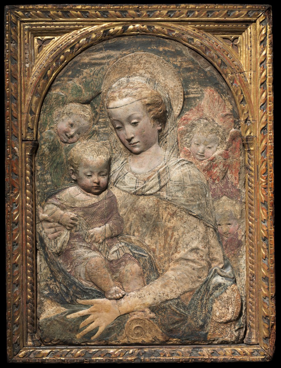 Madonna és gyermeke, c. 1470. alkotó: Antonio Rossellino