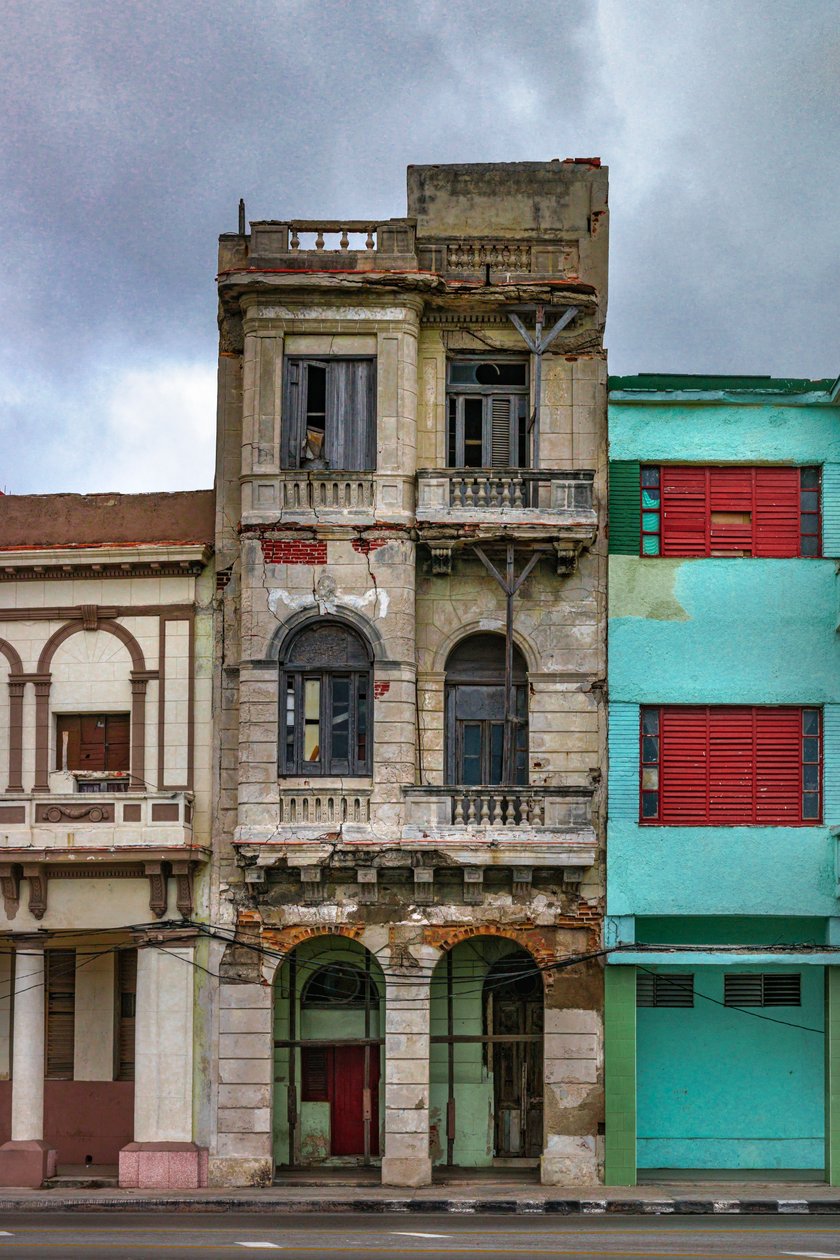 Calle Marina II, Havanna, Kuba, 2017 (fotó) alkotó: Antonio Schubert