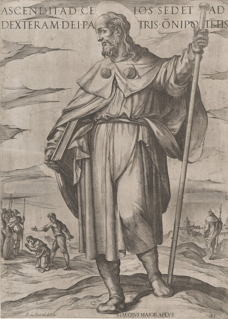 St. James Major, 16. század vége, 16. század vége. alkotó: Antonio Tempesta