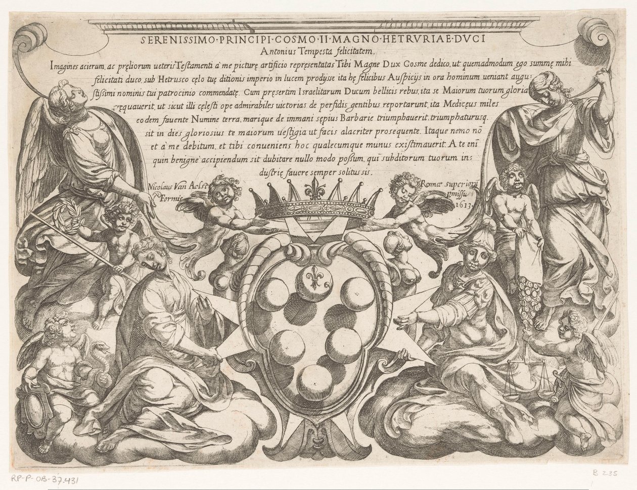 Címnyomat Cosimo II de
