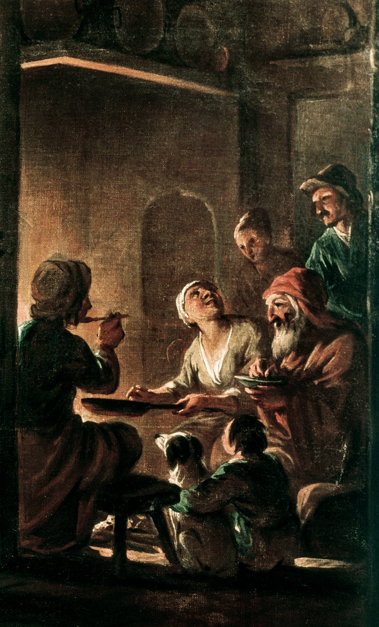 A tél, részlet alkotó: Antonio Viladomat