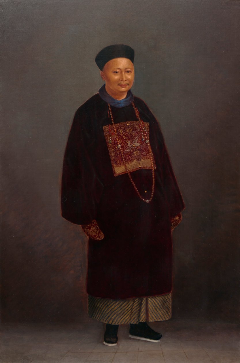 kínai mandarin, kb. 1893. alkotó: Antonio Zeno Shindler