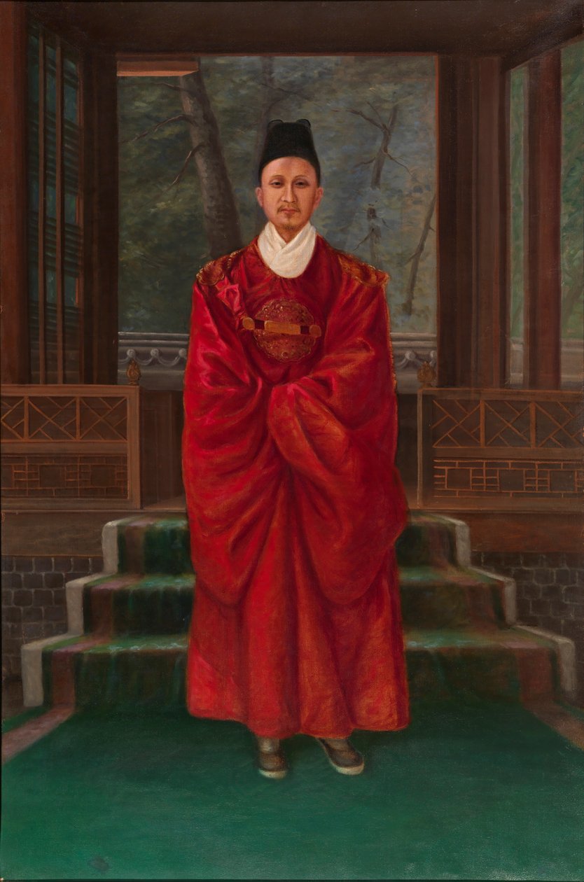 Korea királya, kb. 1893. alkotó: Antonio Zeno Shindler