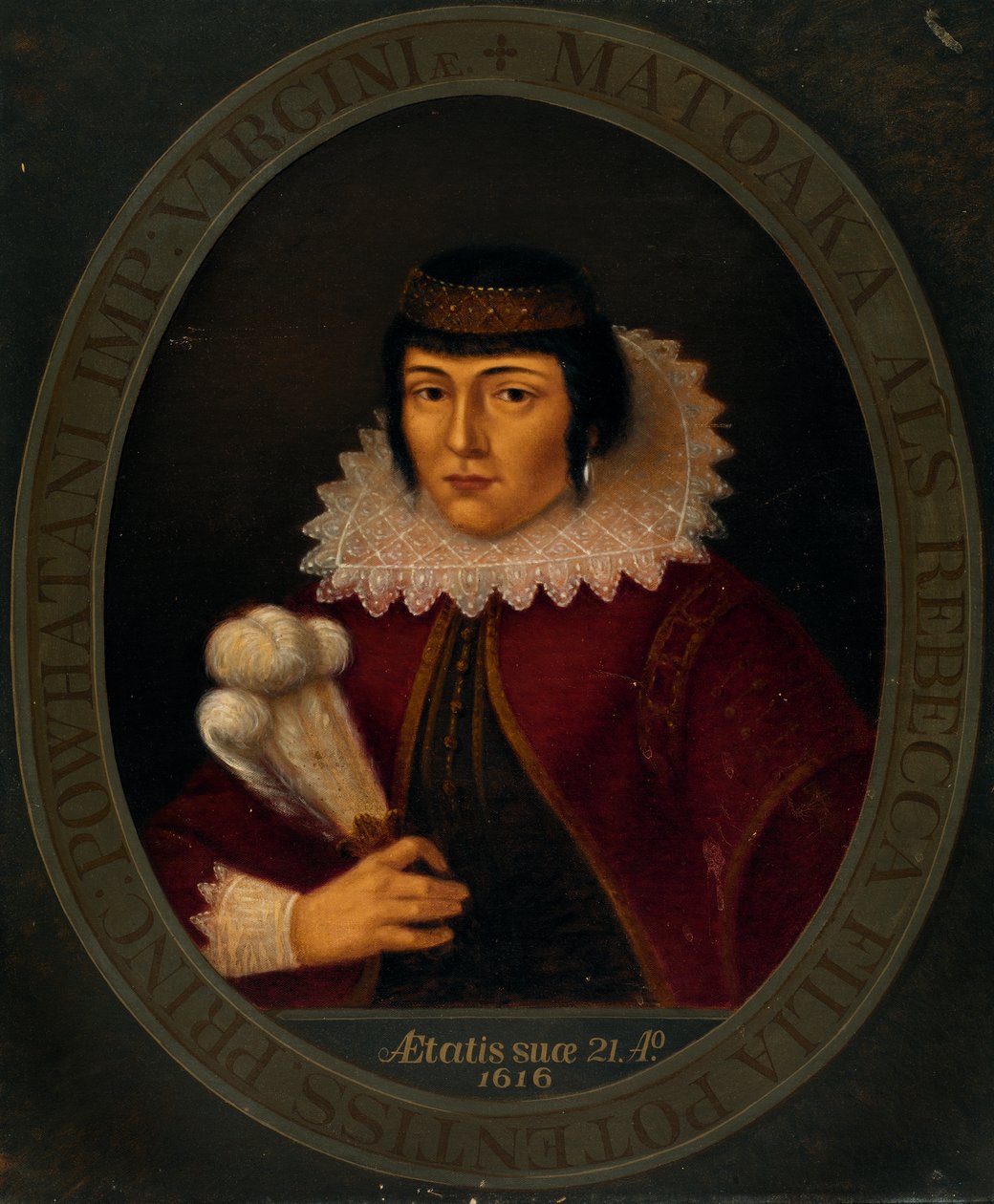 Pocahontas, kb. 1890. alkotó: Antonio Zeno Shindler