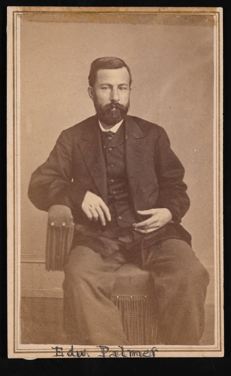Edward Palmer portréja 1829-1911, 1868-1869. alkotó: Antonio Zeno Shindler