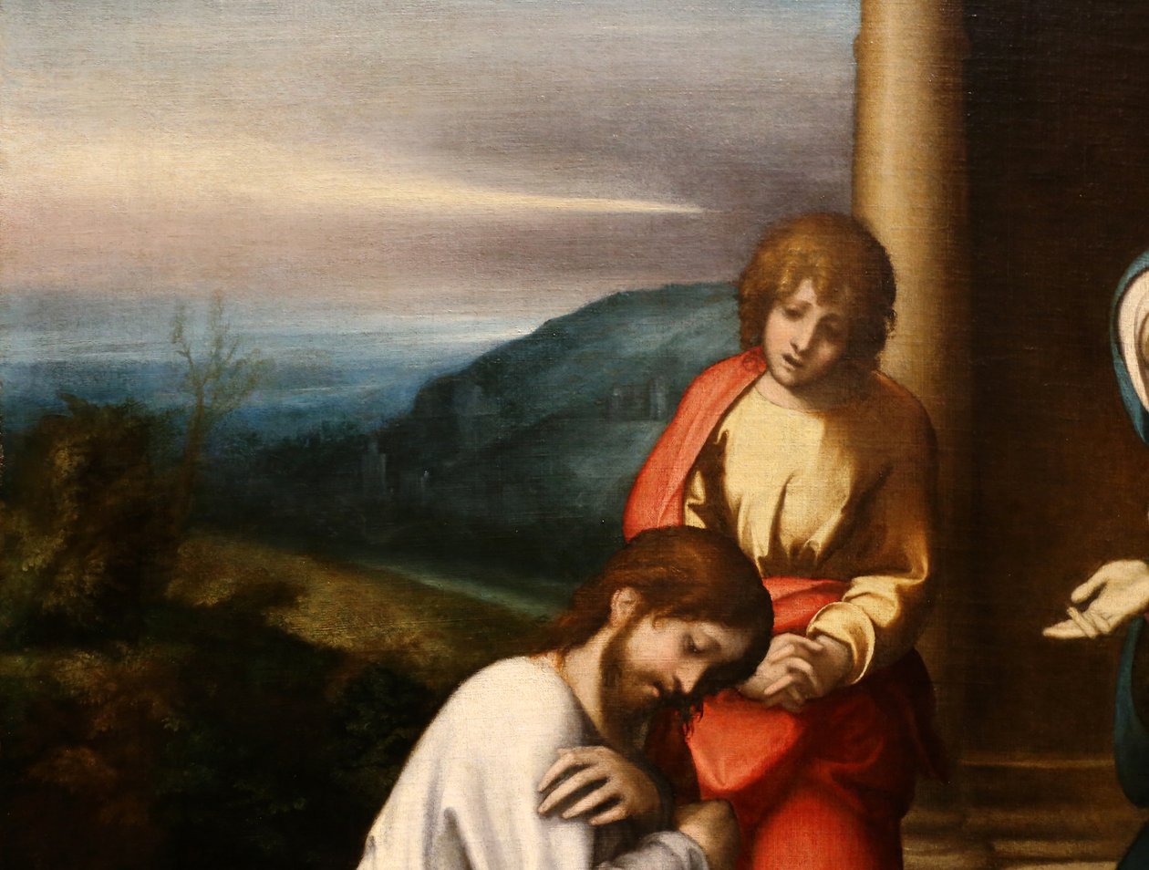 Krisztus elbúcsúzik anyjától alkotó: Antonio da Correggio