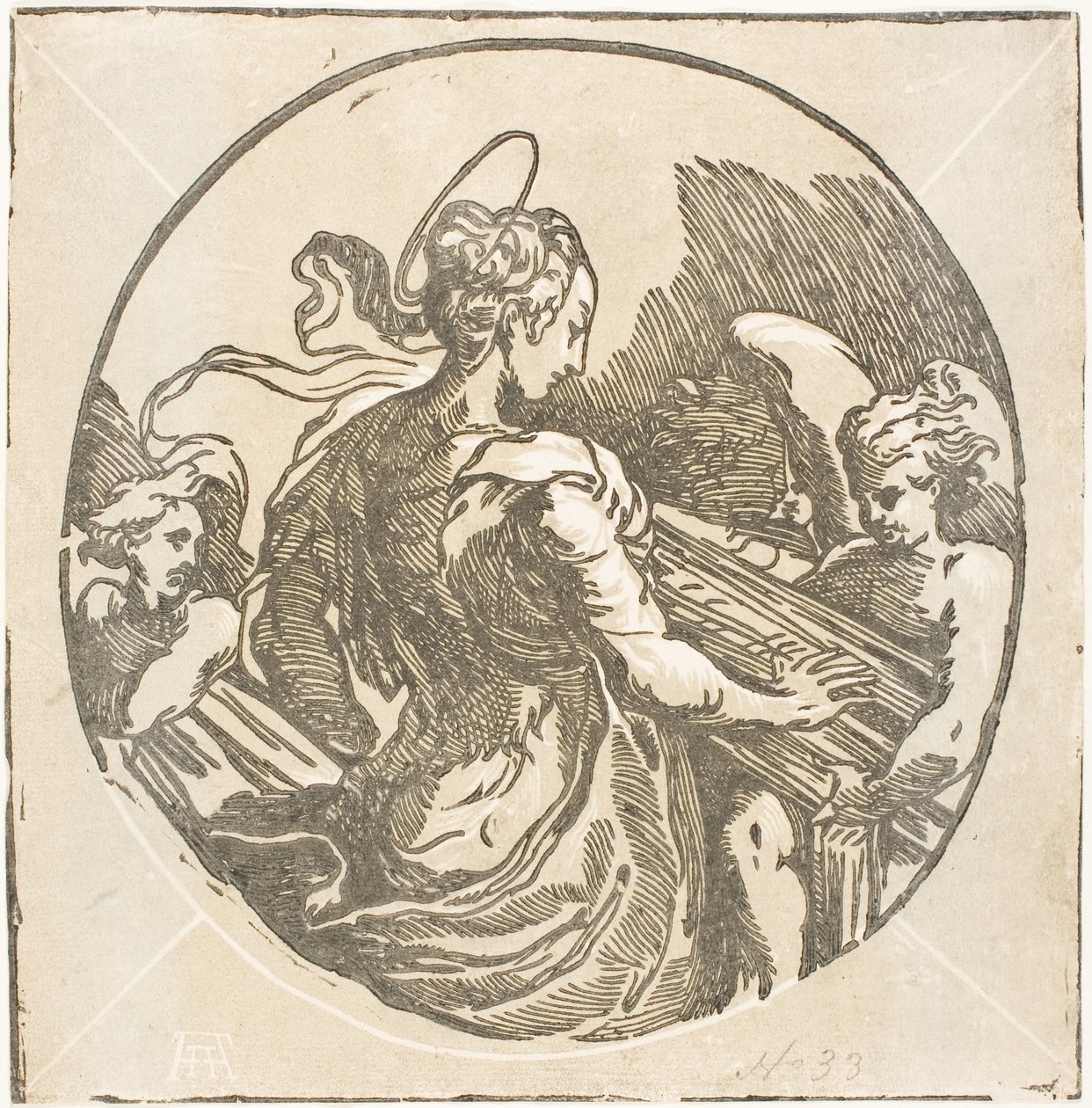 Szent Cecília alkotó: Antonio da Trento