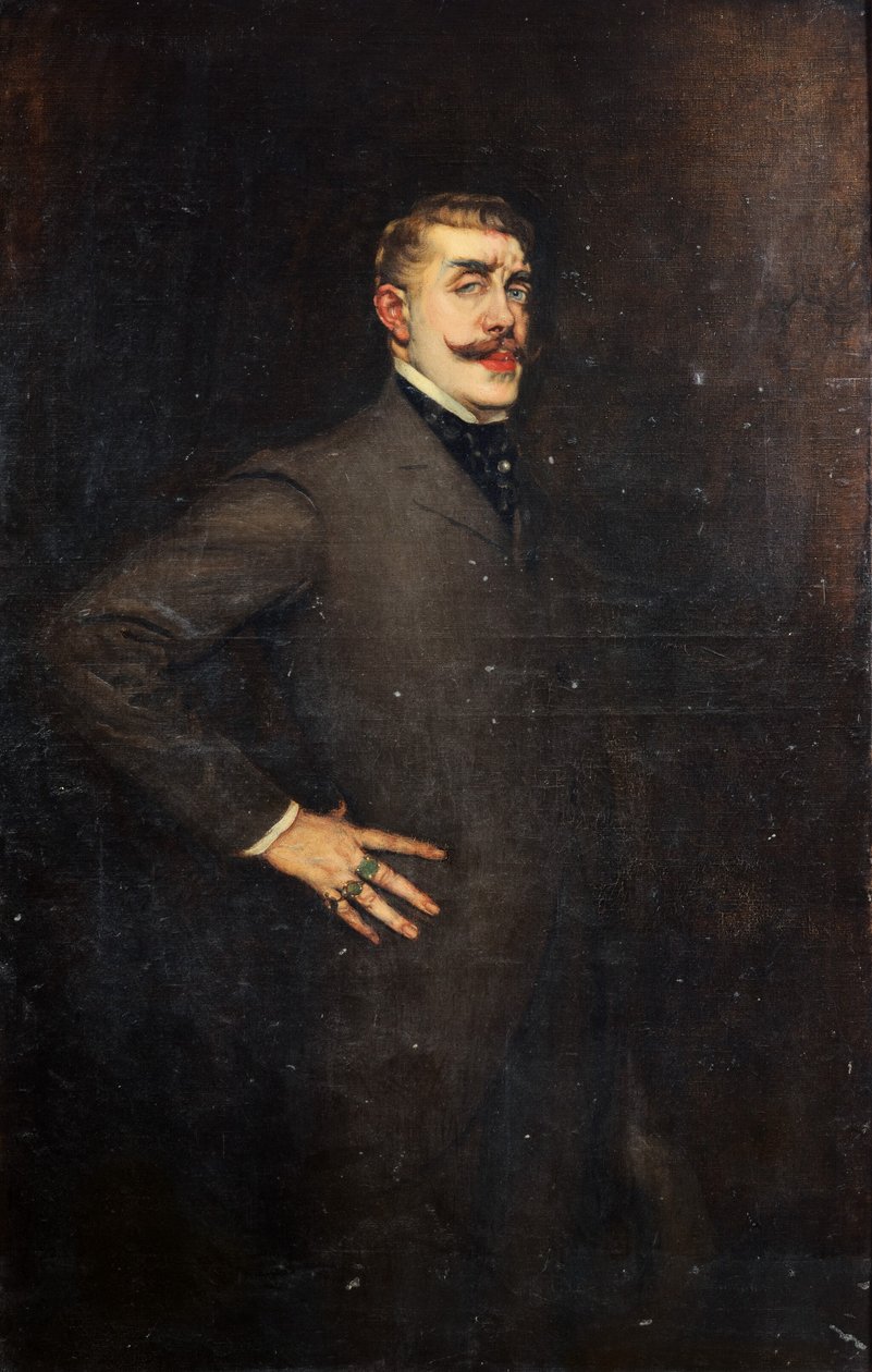 Antonio de La Gandara - Jean Lorrain portréja alkotó: Antonio de la Gandara