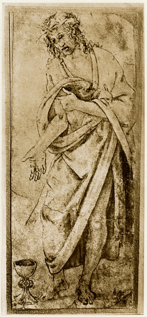 Krisztus és a kehely, 1913. alkotó: Antonio Pollaiuolo