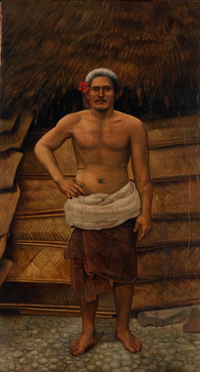 Samoai férfi alkotó: Antonion Zeno Shindler